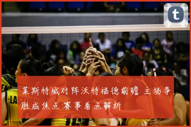 莱斯特城对阵沃特福德前瞻 主场争胜成焦点 赛事看点解析